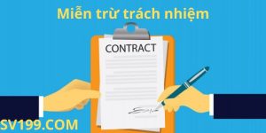 Miễn trừ trách nhiệm